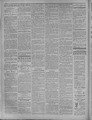 07/06/1918 - La Dépêche républicaine de Franche-Comté [Texte imprimé]