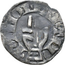 874.1.22 - pièce de monnaie ; denier estevenant