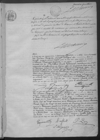 Registre des naissances, 1873