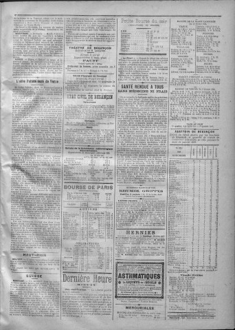 11/02/1888 - La Franche-Comté : journal politique de la région de l'Est