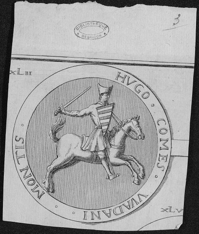 Ms Baverel 121 - Recueil de documents archéologiques ; inscriptions, sceaux, monnaies