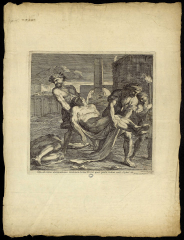 [La peste] [image fixe] / Guil.mo Cortese prinxit et sculp  ; Arnoldus Van W formis : Van W., 1648/1979