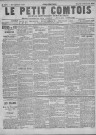 09/12/1899 - Le petit comtois [Texte imprimé] : journal républicain démocratique quotidien