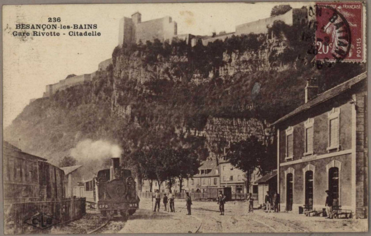 Gare Rivotte et Citadelle.