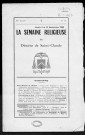 04/09/1952 - La Semaine religieuse du diocèse de Saint-Claude [Texte imprimé]