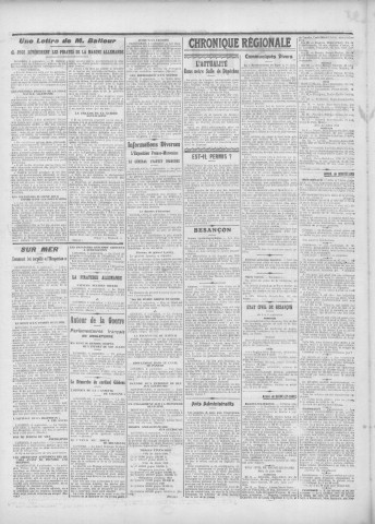 07/09/1915 - Le petit comtois [Texte imprimé] : journal républicain démocratique quotidien