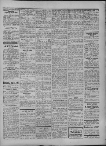 31/05/1916 - La Dépêche républicaine de Franche-Comté [Texte imprimé]