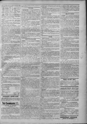 11/11/1891 - La Franche-Comté : journal politique de la région de l'Est