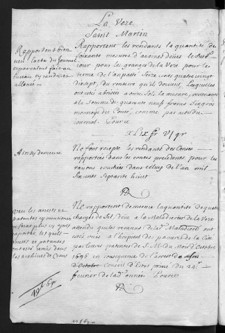 Comptes de la Ville de Besançon, recettes et dépenses, Compte de la veuve et des héritiers de Jacques Antoine Varin (1er octobre 1697 - 31 décembre 1698)