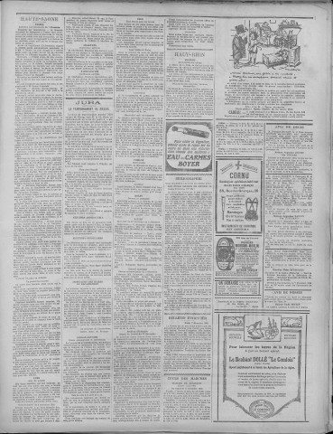 09/12/1922 - La Dépêche républicaine de Franche-Comté [Texte imprimé]