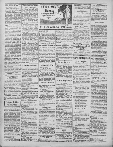 29/03/1924 - La Dépêche républicaine de Franche-Comté [Texte imprimé]