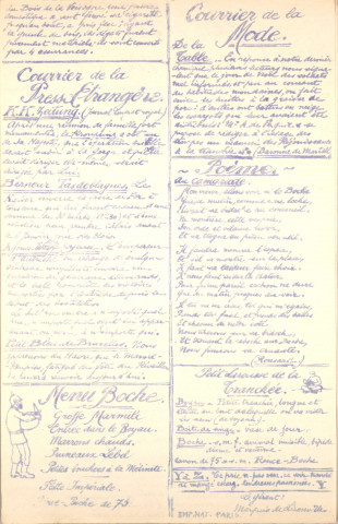 27/12/1914 - Le Petit Voisognard : organe bi-hebdomadaire du 369e terrassiers