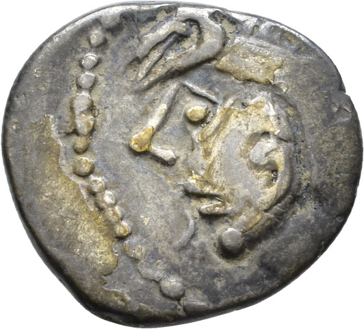 A.GAP.17 - pièce de monnaie ; quinaire