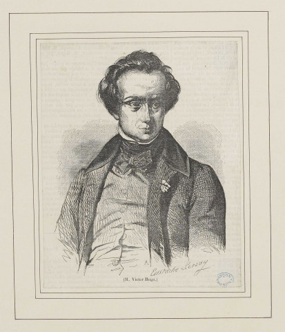 (M.Victor Hugo.) [image fixe]  / Eustache Lorsay , Paris, 1845