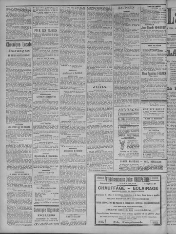 21/12/1914 - La Dépêche républicaine de Franche-Comté [Texte imprimé]