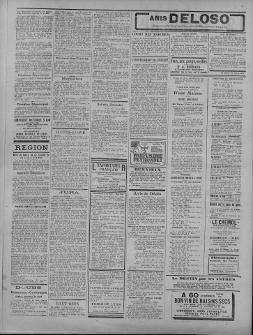 06/03/1920 - La Dépêche républicaine de Franche-Comté [Texte imprimé]