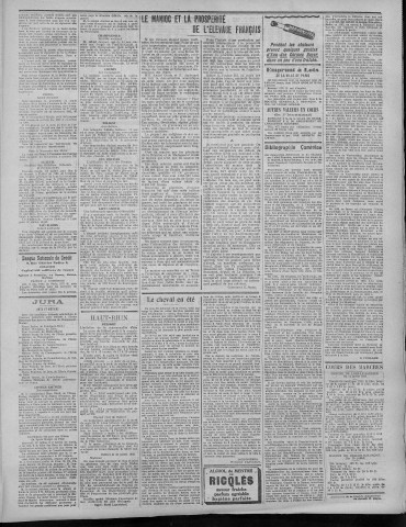 18/07/1921 - La Dépêche républicaine de Franche-Comté [Texte imprimé]