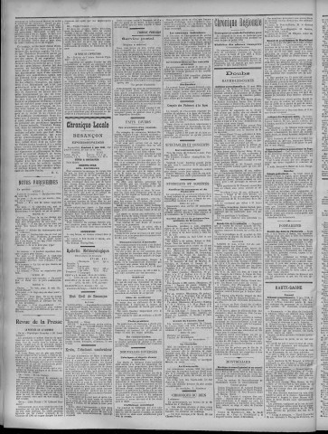 03/06/1910 - La Dépêche républicaine de Franche-Comté [Texte imprimé]