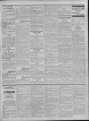 20/10/1912 - La Dépêche républicaine de Franche-Comté [Texte imprimé]