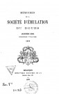 01/01/1875 - Mémoires de la Société d'émulation du Doubs [Texte imprimé]