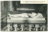 Besançon historique. - Eglise de Saint-Ferjeux Le Christ mort, du sculpteur bisontin Just Becquet [image fixe] , 1904/1930