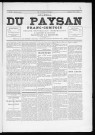 29/03/1885 - Le Paysan franc-comtois : 1884-1887