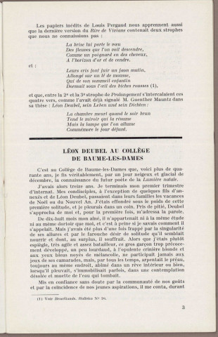 06/1937 - Bulletin / Société des amis de Léon Deubel