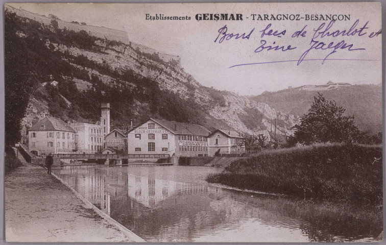 Etablissement Geismar - Tarragnoz - Besançon. [image fixe] , 1904/1937