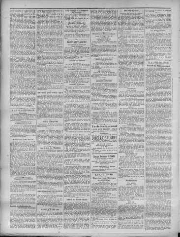 25/02/1921 - La Dépêche républicaine de Franche-Comté [Texte imprimé]
