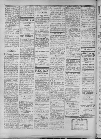 30/07/1917 - La Dépêche républicaine de Franche-Comté [Texte imprimé]