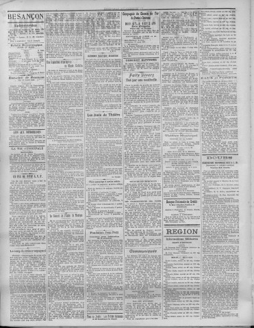 18/03/1921 - La Dépêche républicaine de Franche-Comté [Texte imprimé]