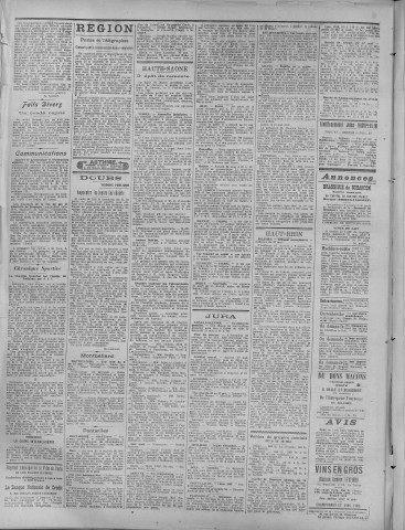19/05/1919 - La Dépêche républicaine de Franche-Comté [Texte imprimé]