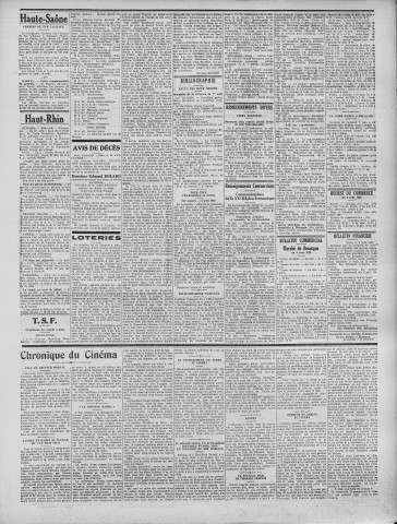 05/08/1933 - La Dépêche républicaine de Franche-Comté [Texte imprimé]