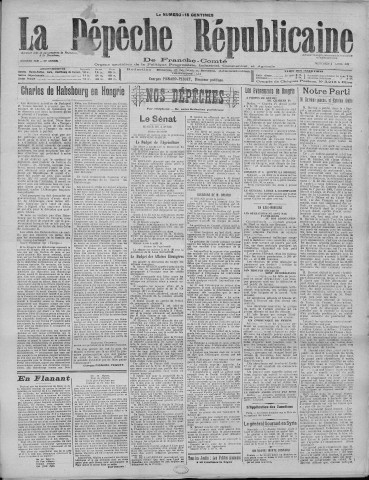 06/04/1921 - La Dépêche républicaine de Franche-Comté [Texte imprimé]
