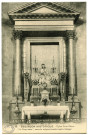 Eglise Saint-Pierre. "La Vierge assise", oeuvre du sculpteur bisontin Auguste Clésinger [image fixe] , 1904/1930