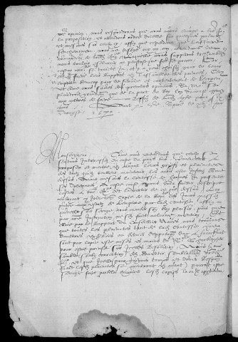 Ms 1587 - Correspondance des députés du cercle de Bourgogne, à la diète de Spire, avec le duc d'Albe (1570)