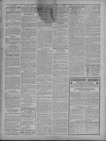 25/07/1920 - La Dépêche républicaine de Franche-Comté [Texte imprimé]