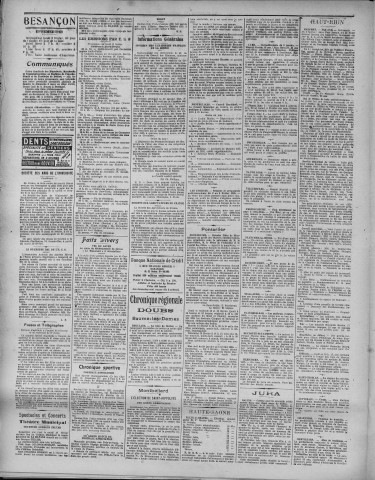 09/02/1925 - La Dépêche républicaine de Franche-Comté [Texte imprimé]
