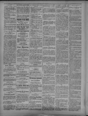 22/10/1925 - La Dépêche républicaine de Franche-Comté [Texte imprimé]