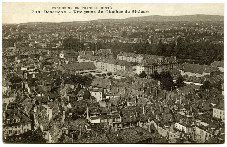 Besançon - Vue prise du clocher St-Jean [image fixe] , Besançon : Edit. L. Gaillard-Prêtre, 1904/1930