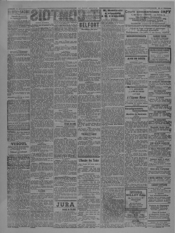24/08/1940 - Le petit comtois [Texte imprimé] : journal républicain démocratique quotidien