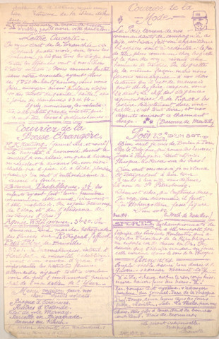 07/12/1914 - Le Petit Voisognard : organe bi-hebdomadaire du 369e terrassiers