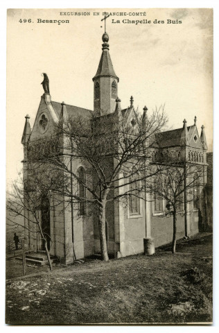 Environs de Besançon. Chapelle des Buis [image fixe] , Besançon ; Lyon : Edit. L. Gaillard-Prêtre : Imp. B & G, 1912/1914