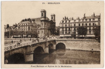 Besançon. Pont Battant et Eglise de la Madeleine [image fixe] , Besançon : Etablissements C. Lardier - Besançon (Doubs), 1914/1922