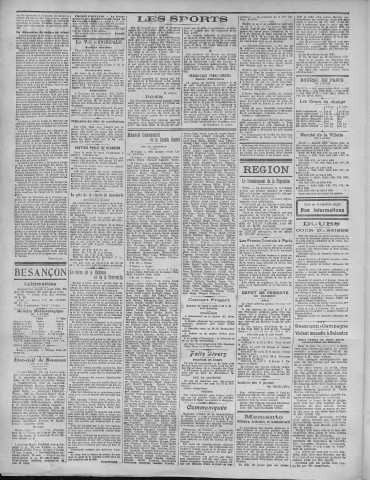 05/04/1921 - La Dépêche républicaine de Franche-Comté [Texte imprimé]