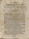 08/05/1808 - Feuille d'avis autorisée par arrêté de M. le Préfet du département du Doubs