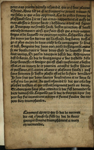 La vie de Robert le dyable. Imprimé à lyon par maistre pierre Reberget. L'an mil cinq cens et ung