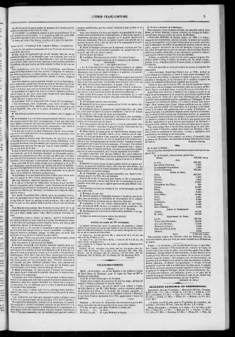 19/11/1851 - L'Union franc-comtoise [Texte imprimé]