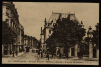 Besançon. - Avenue Carnot - Hôtel des Bains et Entrée du Casino [image fixe] , Besançon : Photocopie artistique de l'Est C. Lardier, Besançon (Doubs), 1904/1930