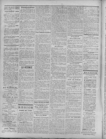 01/03/1919 - La Dépêche républicaine de Franche-Comté [Texte imprimé]